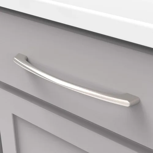 Vista 3 de Hickory Hardware Greenwich Collection - Paquete de 1 tirador de gabinete de cocina de núcleo sólido, manijas de gabinete de lujo, accesorios