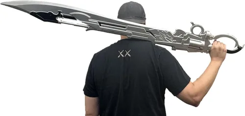 Vista 10 de Tienda - Fantasy PU Foam Zweihander Espada ancha con núcleo interior - Varía estilo de 42.5" o 57