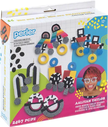 Vista 8 de Perler Aaliyah Taylor Jewelry - Kit de manualidades para niños, multicolor, 2467 piezas