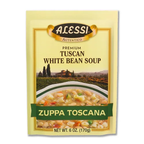 Vista 9 de Alessi Autentico Premium Soups, sabores tradicionales, 6 onzas (fideos de pollo, paquete de 6)