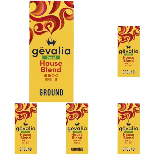 Vista 10 de Gevalia Café molido, House Blend descafeinado tostado medio, bolsa de 12 onzas