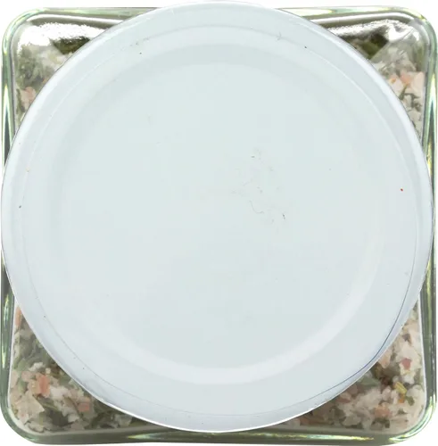 Vista 3 de Peg's - Sal sazonada con sal rosada, condimento gourmet, multiusos para cocinar, sal con hierbas y especias (6 onzas)