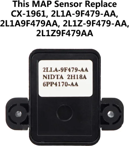 Vista 6 de Sensor MAP Compatible con Ford F250 F350 F450 F550 Super E-Series Duty Diesel 6.0L Camiones Furgonetas, Sensor de Presión Absoluta del Colector
