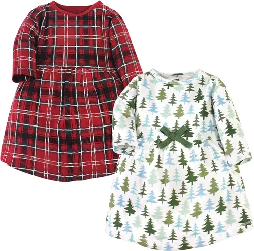 Vista 143 de Hudson Baby Vestidos de algodón para niña Bosque encantado