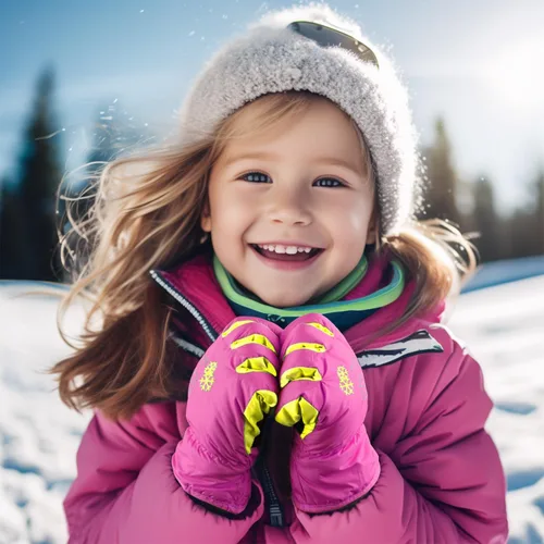 Vista 13 de AMYIPO - Guantes de invierno para niños y niñas, ideales para esquí, nieve, snowboard