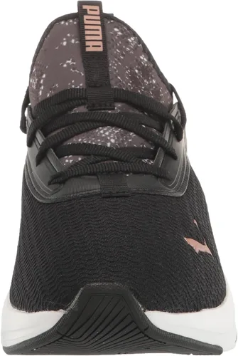 Vista 2 de PUMA Softride Ruby LUXE - Tenis para mujer, color negro Puma, talla 8.5