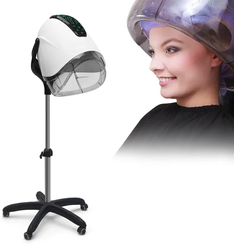 Vista 10 de Elitzia Ionic ET1717B - Secador de pelo profesional con capucha de 1000 W, máquina de secado de pelo estándar, versátil con 8 modos