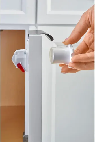 Vista 4 de Rev-A-Shelf RAL-101-1 Sistema de seguridad para gabinetes Rev-A-Lock