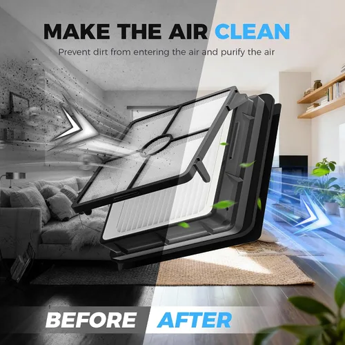 Vista 5 de Paquete de 6 filtros 1866 compatibles con Bissell Crosswave 3888A 1785 2210 2211 2304 2306 2551 2554 2590 2593 2596 CrossWave Wireless Max todo