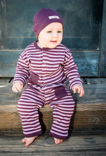 Vista 3 de L'ovedbaby Overol unisex de manga larga orgánico para bebé
