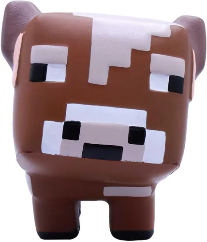 Vista 5 de Minecraft Mooshroom Cow Mega SquishMe Series 4 – Peluche Squishy Oficial de 6″ de Subida Lenta – Conejito Coleccionable, Vaca Mooshroom, Tortuga