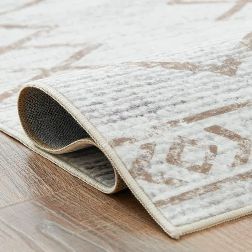 Vista 68 de jinchan Alfombra marroquí de pasillo 2x6 - Alfombra de pasillo lavable a máquina para cocina, alfombra moderna geométrica suave de pelo bajo