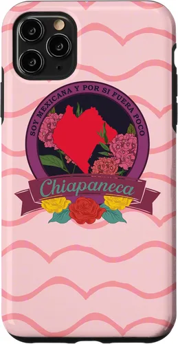 Vista 11 de iPhone 15 Soy Mexicana y por si fuera poco Chiapaneca Chiapas Mexico Case