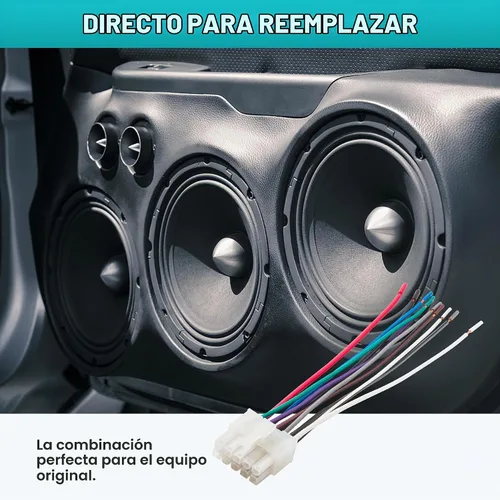 Vista 3 de NuIth Arnés de cableado estéreo de 10 pines para estación Kicker Bass, enchufe de arnés de cableado de radio compatible con Kicker PT10 11PT8 11PH12