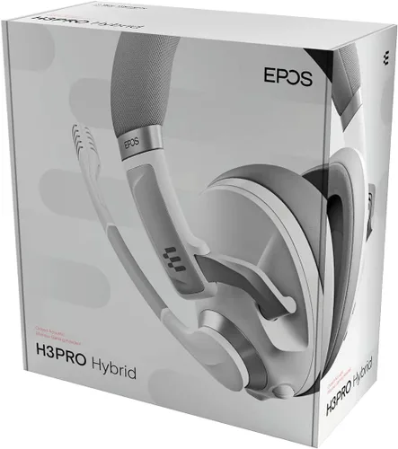 Vista 9 de EPOS Gaming H3Pro - Auriculares híbridos para juegos - Auriculares de PC con micrófono - Cancelación de ruido, ajustable, mezcla de audio con botón