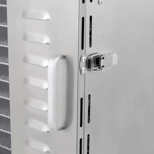 Vista 3 de Máquina deshidratadora comercial de alimentos, 1000 W, 10 bandejas, deshidratador de alimentos de acero inoxidable, secadora de alimentos eléctrica