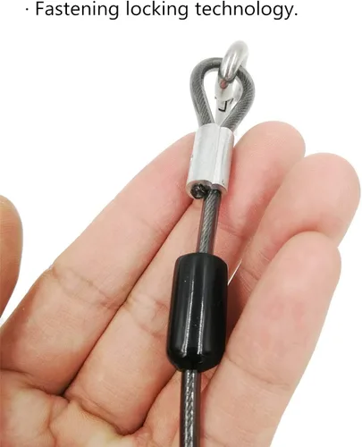 Vista 7 de Drchoer Fishing Rod Lanyard for Trolling: 10ft-150LB Saltwater Rod Reel Safety Tether - Retractable Fishing Tool Coil Lanyard for Deep Sea Pole