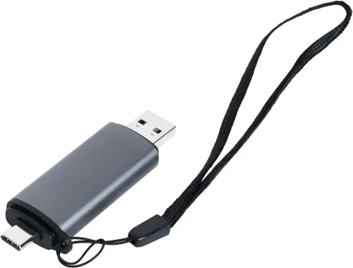 Vista 10 de Lector de tarjetas SD, USB 3.0 Tipo-A y lector de tarjetas OTG Tipo-C