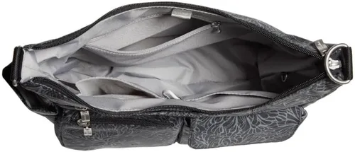 Vista 100 de Baggallini Modern Everywhere Crossbody Women 11x9x4.5 RFID Hobo Bag