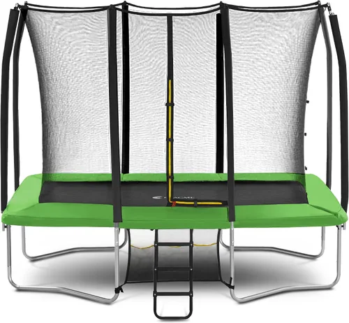 Vista 10 de Exacme Trampolín rectangular de 7 x 10, 8 x 12, 9 x 14 pies, para niños, dobles aberturas de cerramiento, trampolín rectangular pequeño
