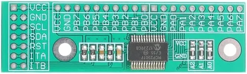 Vista 2 de MCP23017-E/SS I2C IIC Expander Board Module I2C a 16IO IIC Entrada/Salida Placa de Expansión MCP23017 3.0V-5.5V para Arduino