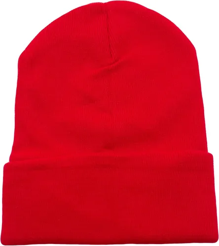 Vista 3 de Gorro unisex de punto suave y cálido con puños, gorro de camuflaje de invierno para hombres y mujeres