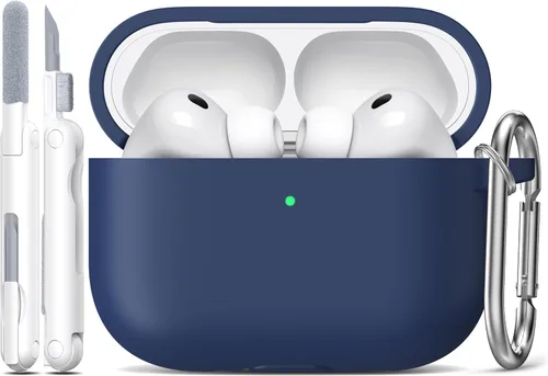 Vista 20 de R-fun for AirPods 2nd/1st Case Silicone Cover, Banana Violet Violeta plátano