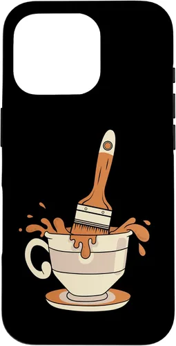 Vista 20 de Painter Coffee - Varnisher Paint Painting Case for iPhone 16