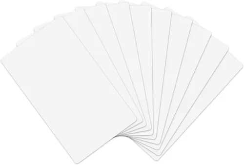 Vista 6 de Tarjetas de tiempo, paquete de 10 tarjetas RFID para empleados compatibles