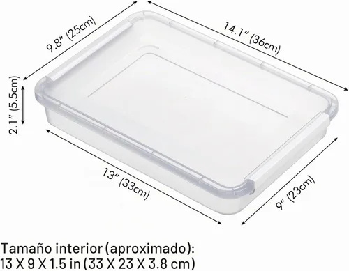 Vista 6 de Poeland Organizador Portátil de Almacenamiento de Documentos y Archivos para Casos de Proyectos