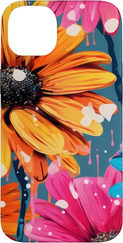 Vista 15 de Drip Gerbera Daisies Case for iPhone 17