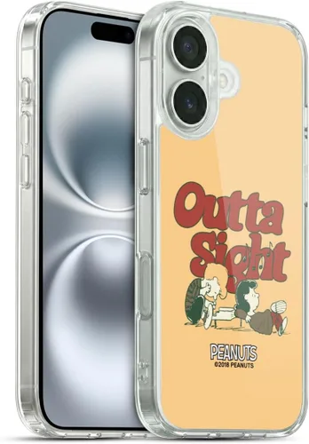 Vista 124 de Head Case Designs Funda de gel suave con licencia oficial de Peanuts Freak Flag Fly Woodstock 50th compatible con Apple iPhone 7 Plus/iPhone 8 Plus