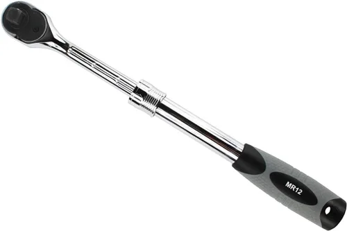 Vista 6 de EZRED MR1X - Trinquete extensible, plateado, 1 pulgada