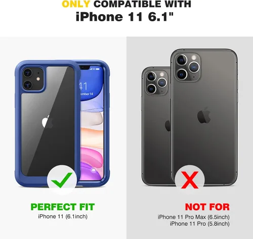 Vista 121 de DIACLARA - Funda transparente compatible con iPhone XR 6.1 pulgadas 2018