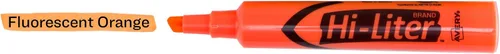 Vista 9 de Marcadores fluorescentes para escritorio HI-LITER, Naranja fluorescente