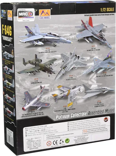 Vista 2 de MRC Easy Model F-84G Thunderjet Fuerza Aérea Italiana