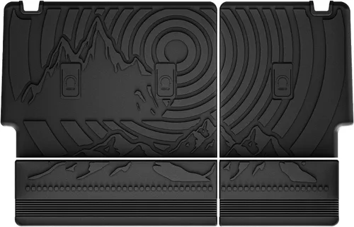 Vista 31 de 3W Alfombrillas para Ford F-150 2015-2025 y F150 Lightning SuperCrew 2022-2025 (sin almacenamiento plano plegable), TPE para todo tipo de clima