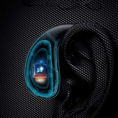 Vista 9 de IKXO Auriculares impermeables de conducción ósea Bluetooth 5.0 Auriculares inalámbricos IPX8 Oreja abierta Bluetooth Auriculares de gimnasio