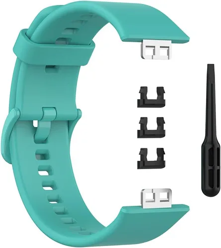 Vista 6 de Watch Strap compatible with Huawei Watch Fit,Adjustable Silicone Sports Strap Replacement Band for Huawei Watch Fit Smart Watch