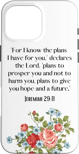 Vista 19 de iPhone 13 Pro Max Sé los planes que tengo para ti, dice el Señor Jeremías 29:11