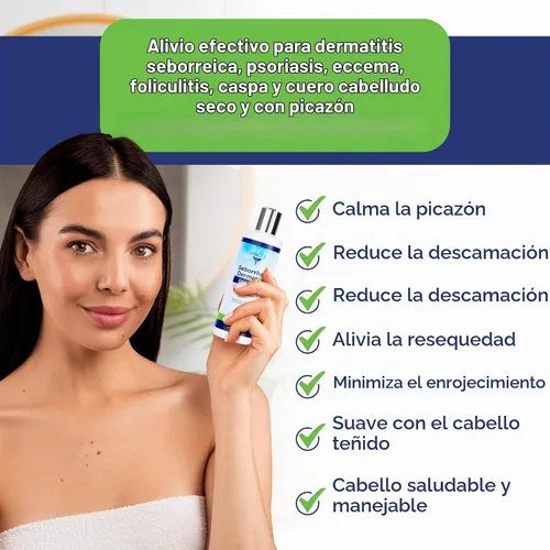 Vista 6 de Champú y acondicionador pHat 5.5 para seborrea y dermatitis