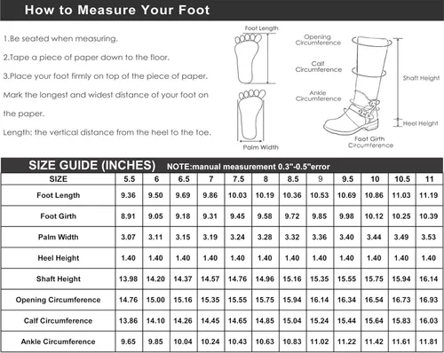 Vista 7 de GLOBALWIN Botas altas hasta la rodilla para mujer