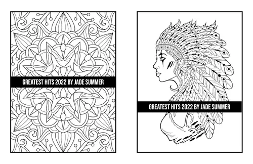 Vista 30 de Greatest Hits An Adult Coloring Book with the 100 Best Pages from the Jade Summer Collection