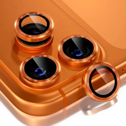 Vista 373 de Choiche Compatible para iPhone 16 Pro/iPhone 16 Pro Max Protector de Lente de Cámara, Vidrio Templado 9H Protector de Pantalla de Cubierta de Cámara