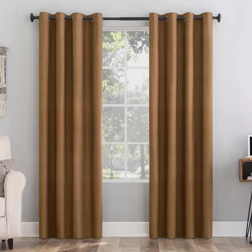Vista 48 de Sun Zero Columbia - Paquete de 2 paneles de cortinas térmicas con ojales, par, 100 % opacas, ahorro de energía, 50 x 84 pulgadas, azul brumoso Azul