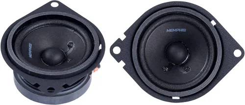 Vista 14 de Memphis Audio PRX10 Power Reference Series - Tweeters de domo PEI de 1 pulgada con cruce de 2 vías, par