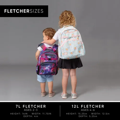 Vista 3 de Simple Modern Mochila para niños pequeños y niñas M Avengers Assemble Niños-12l