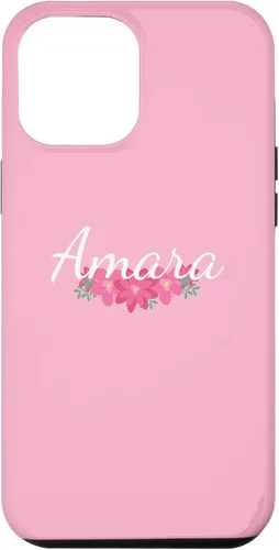 Vista 6 de iPhone 14 Amara - Funda personalizada para teléfono con diseño floral, color rosa
