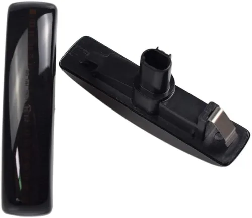 Vista 4 de Lámpara de señal de giro LED delantera Fender Side Marker Light para Land Rover Range Rover Sport Discovery 3 4 Freeland 2 (negro)