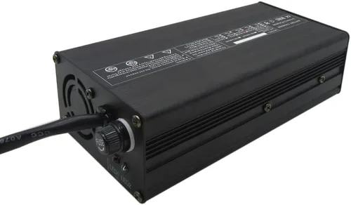Vista 2 de Cargador de bicicleta de litio E de 72 V, 3A, 4A, 5A, 8A, 10A, 20S, 72 voltios, 84 V, iones de litio, motocicleta, carretilla elevadora, barco